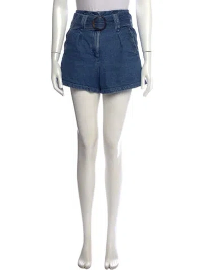 Pre-owned Sézane Mini Shorts In Blue