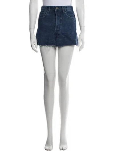 Pre-owned Sézane Mini Shorts In Blue