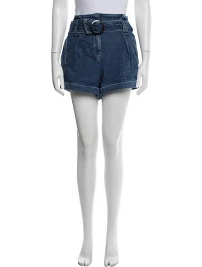 Pre-owned Sézane Mini Shorts In Blue