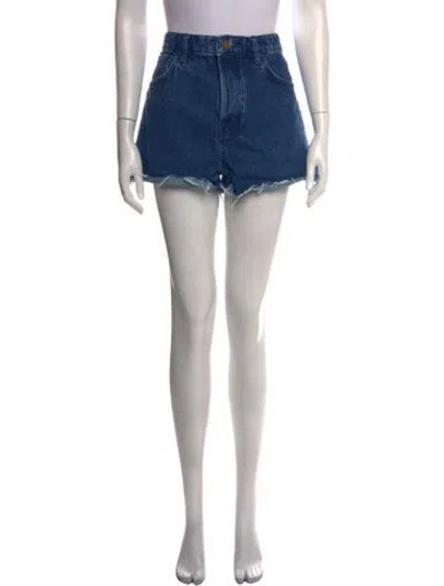 Pre-owned Sézane Mini Shorts In Blue