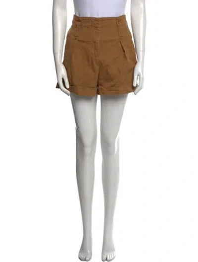 Pre-owned Sézane Mini Shorts In Brown