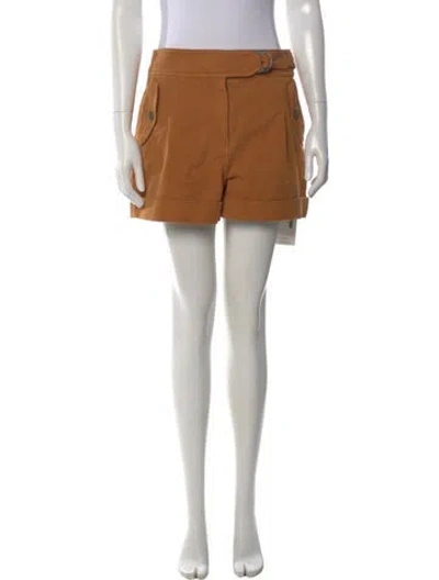 Pre-owned Sézane Mini Shorts In Brown