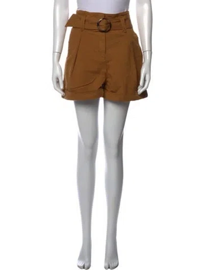 Pre-owned Sézane Mini Shorts In Brown