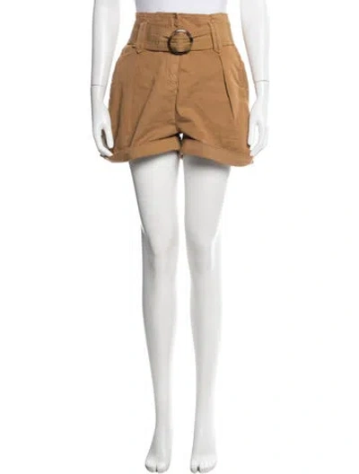 Pre-owned Sézane Mini Shorts In Brown