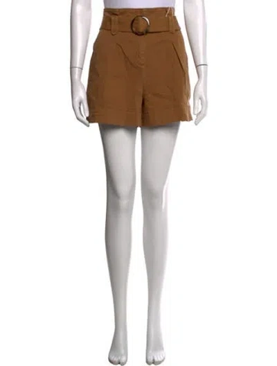 Pre-owned Sézane Mini Shorts In Brown
