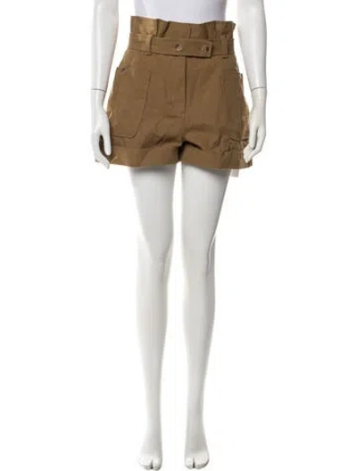 Pre-owned Sézane Mini Shorts In Brown