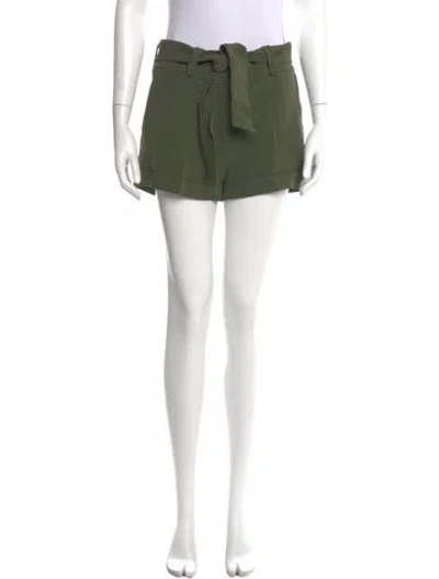 Pre-owned Sézane Mini Shorts In Green