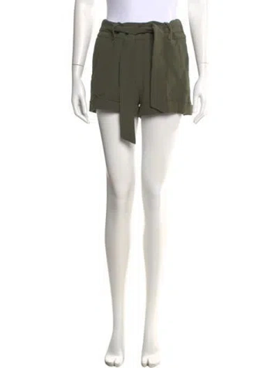 Pre-owned Sézane Mini Shorts In Green