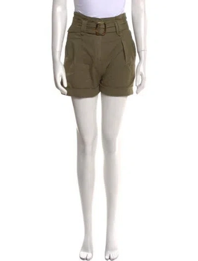 Pre-owned Sézane Mini Shorts In Green