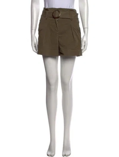 Pre-owned Sézane Mini Shorts In Green