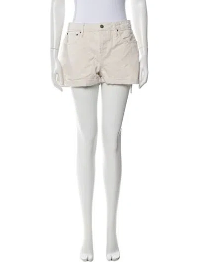Pre-owned Sézane Mini Shorts In Neutral