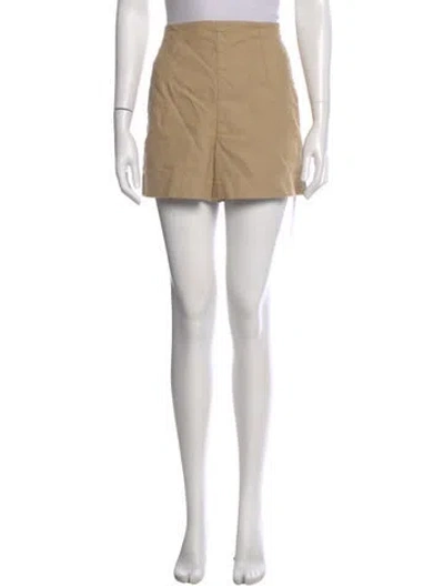 Pre-owned Sézane Mini Shorts In Neutral