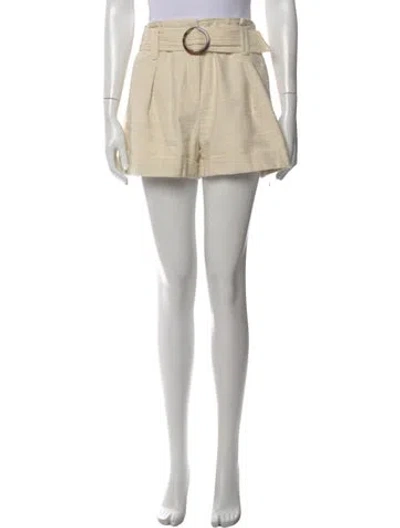 Pre-owned Sézane Mini Shorts In Neutral