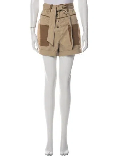 Pre-owned Sézane Mini Shorts In Neutrals