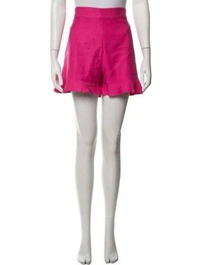 Pre-owned Sézane Mini Shorts In Purple