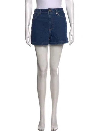 Pre-owned Sézane Mini Shorts W/ Tags In Blue
