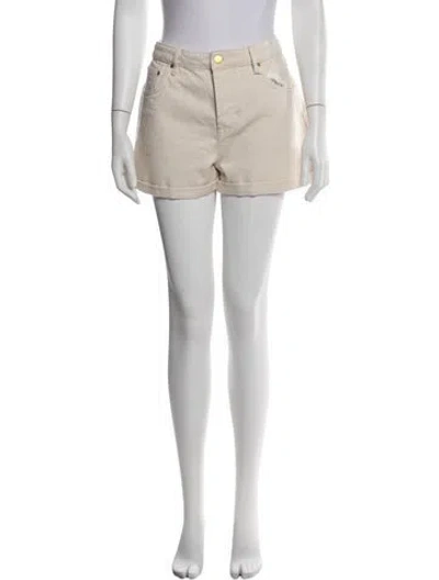 Pre-owned Sézane Mini Shorts W/ Tags In Neutrals