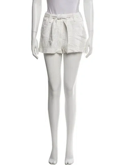 Pre-owned Sézane Mini Shorts In White