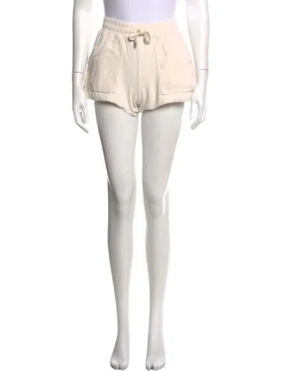 Pre-owned Sézane Mini Shorts In White