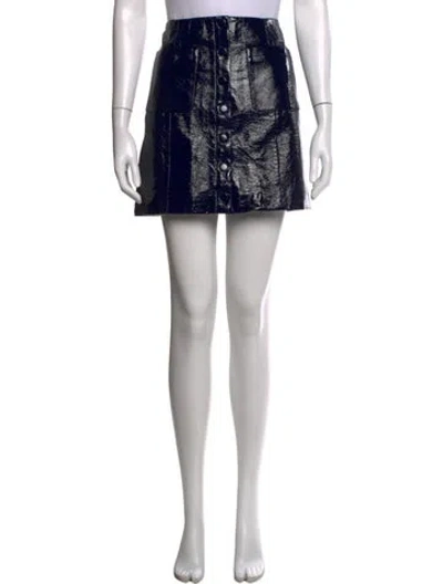 Pre-owned Sézane Mini Skirt In Black