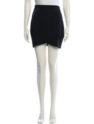 Pre-owned Sézane Mini Skirt In Blue