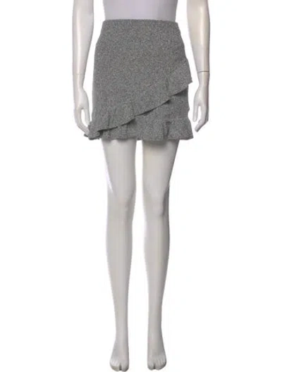 Pre-owned Sézane Mini Skirt In Green