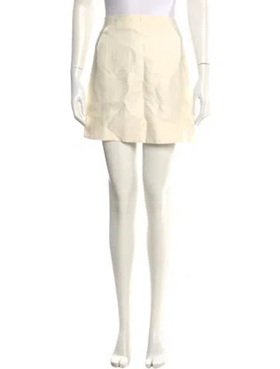 Pre-owned Sézane Mini Skirt In Neutral