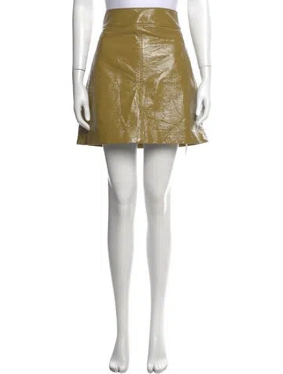 Pre-owned Sézane Mini Skirt In Neutral