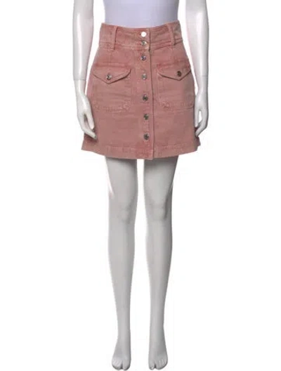 Pre-owned Sézane Mini Skirt In Pink