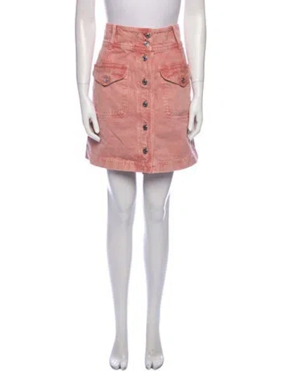 Pre-owned Sézane Mini Skirt In Pink