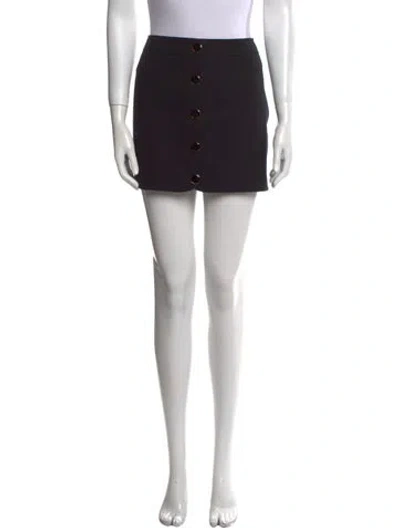 Pre-owned Sézane Mini Skirt W/ Tags In Black