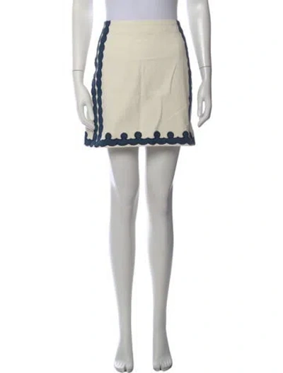 Pre-owned Sézane Mini Skirt W/ Tags In Neutrals