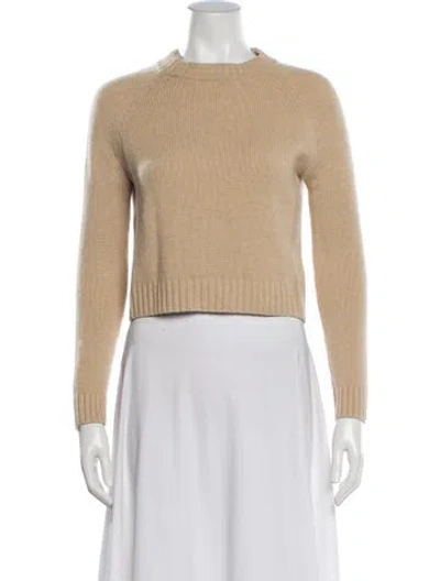 Pre-owned Sézane Mock Neck Sweater In Neutral
