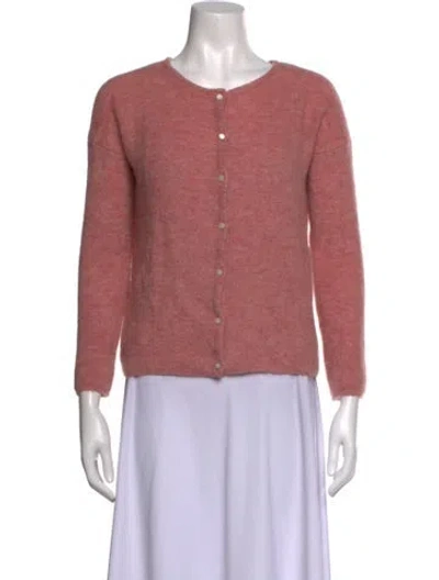 Pre-owned Sézane Open Front Sweater In Multicolor