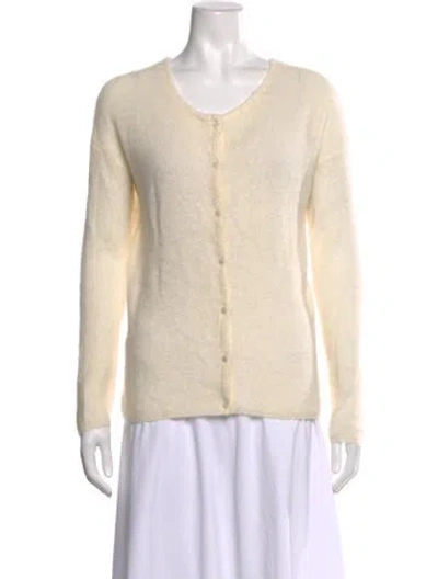 Pre-owned Sézane Open Front Sweater In Neutrals