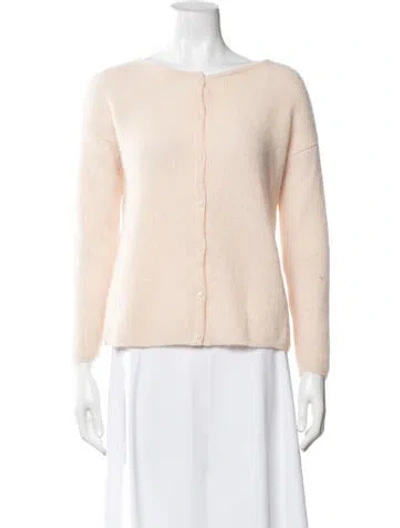 Pre-owned Sézane Open Front Sweater In Pink