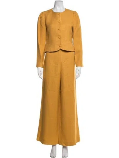 Pre-owned Sézane Pant Set In Orange