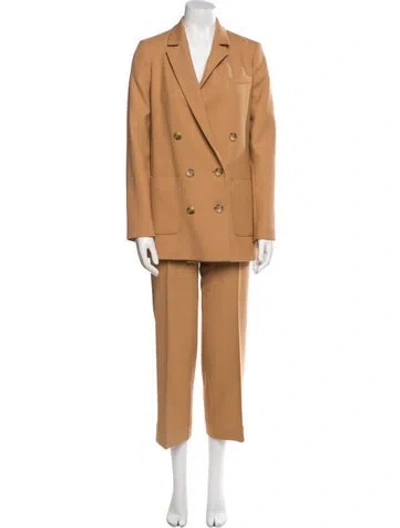 Pre-owned Sézane Pantsuit In Brown
