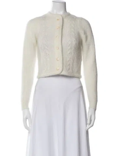 Pre-owned Sézane Patterned Crew Neck Sweater In Neutral