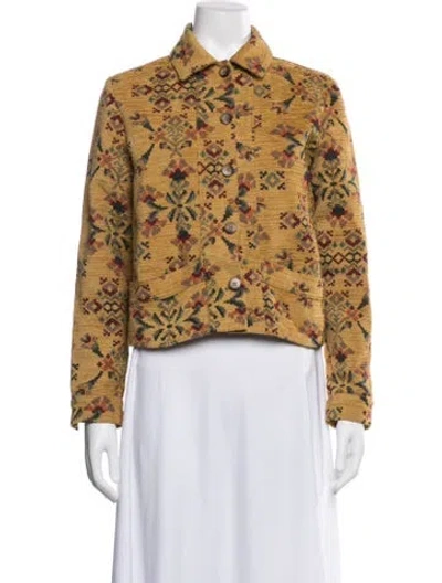 Pre-owned Sézane Patterned Jacket In Multi