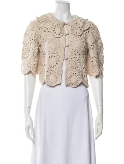 Pre-owned Sézane Patterned Jacket W/ Tags In Neutrals