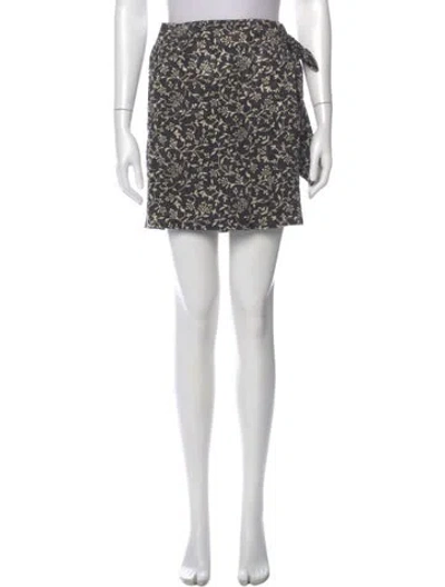 Pre-owned Sézane Printed Knee-length Skirt In Multi