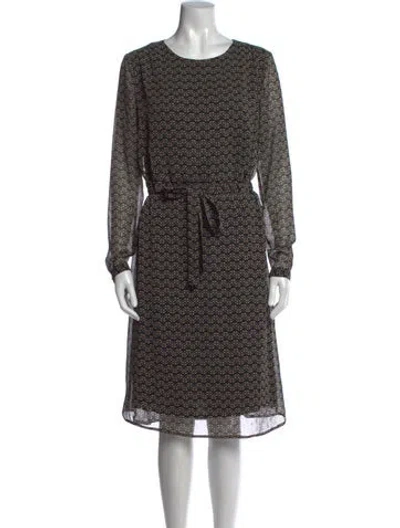 Pre-owned Sézane Printed Midi Length Dress In Multi