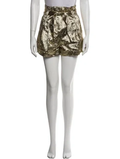 Pre-owned Sézane Printed Mini Shorts W/ Tags