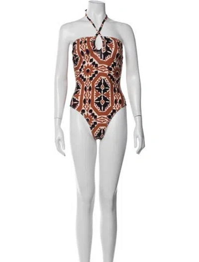 Pre-owned Sézane Printed One-piece W/ Tags In Multicolor
