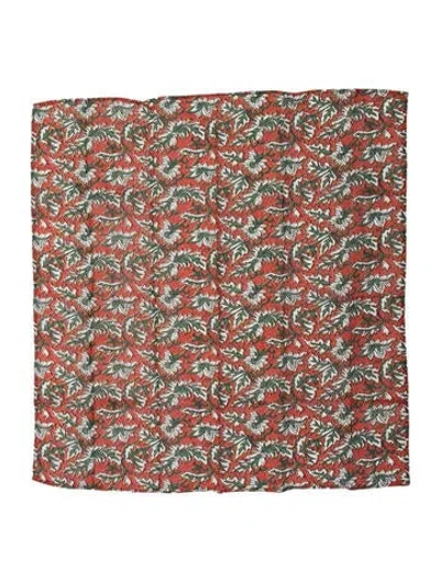 Pre-owned Sézane Printed Scarf In Neutral