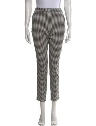 Pre-owned Sézane Printed Straight Leg Pants In Multi