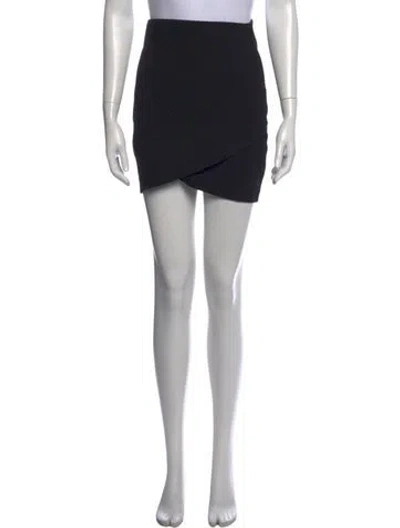 Pre-owned Sézane Ruffle Embellishment Mini Skirt In Grey