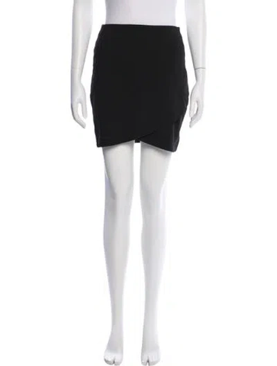 Pre-owned Sézane Ruffle Embellishment Mini Skirt W/ Tags In Gray