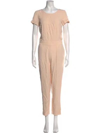 Pre-owned Sézane Scoop Neck Jumpsuit W/ Tags In Pink